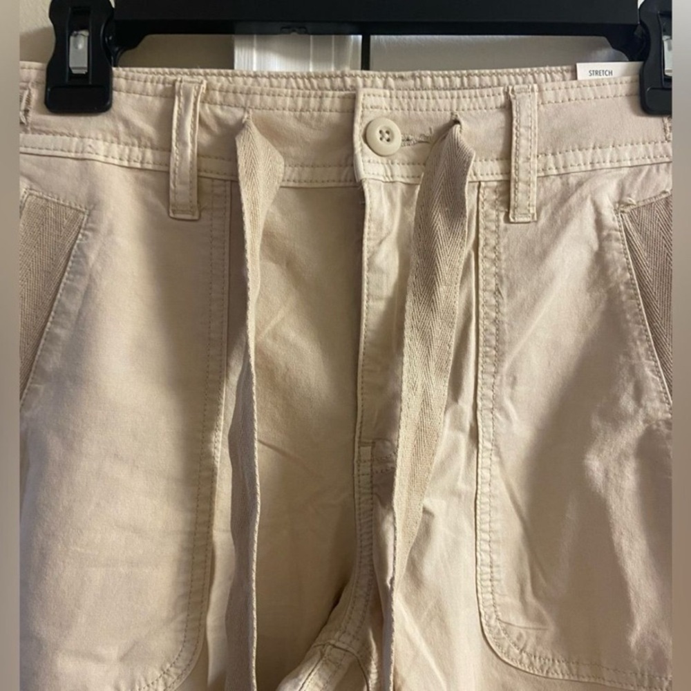 American Eagle Outfitters Cream low rise flare Pants 28W NWT - Picture 5 of 8